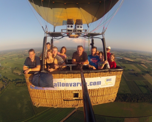 Ballonvaart 12 juli uit Gramsbergen